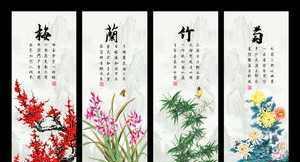 梅兰竹菊的含义是什么？梅兰竹菊有哪些象征意义？