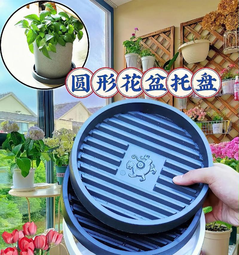 圆盘子造型花盆的简易制作方法是什么？需要哪些材料？